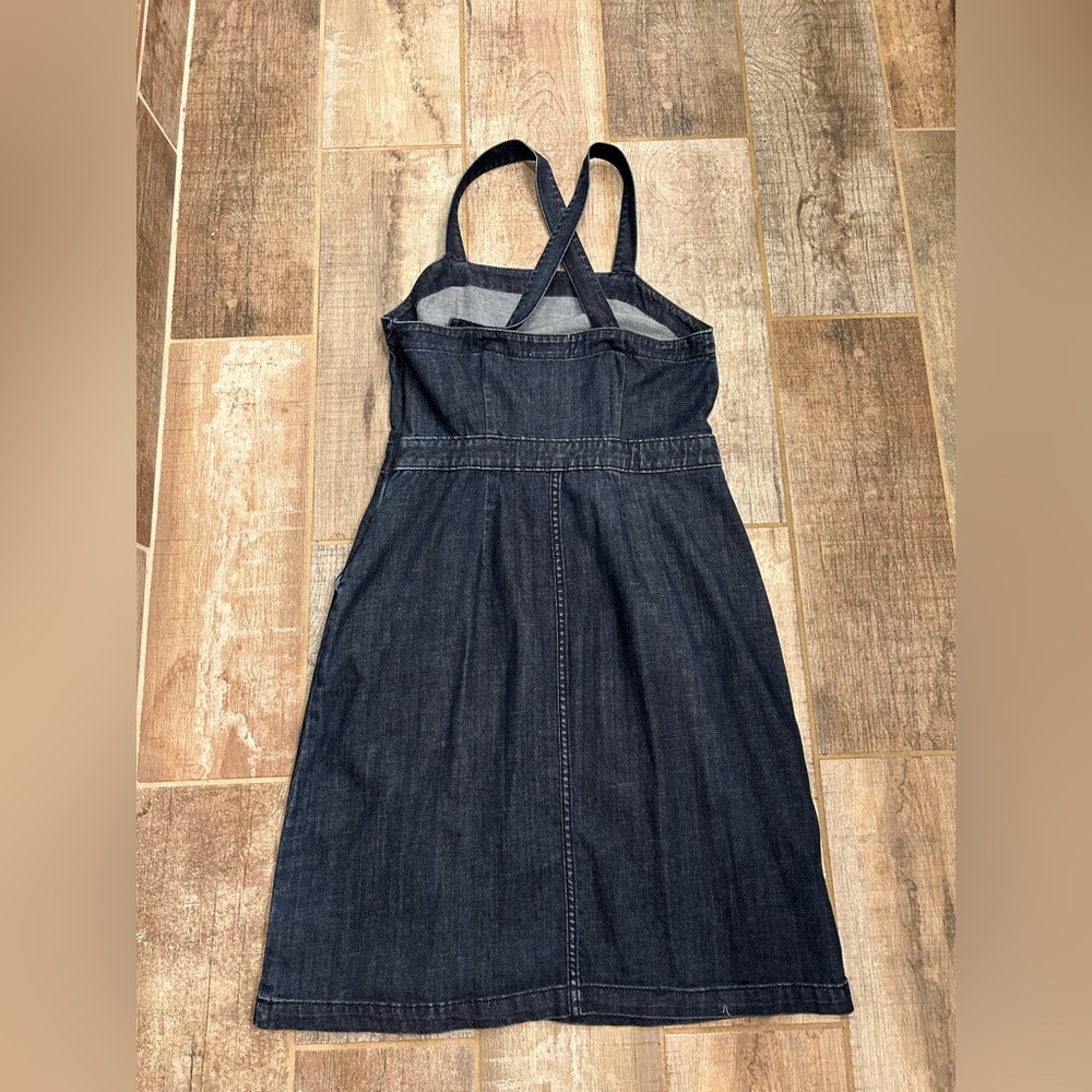 Universal Thread Goods Co. Denim Bib Dress 6- Worn Once - Picture 6 of 6